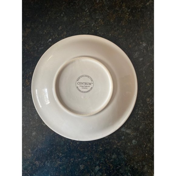 French Advertising 8" Appetizer Plates, Centrum Vintage Poster Art, (Qty. 3) - Picture 6 of 6